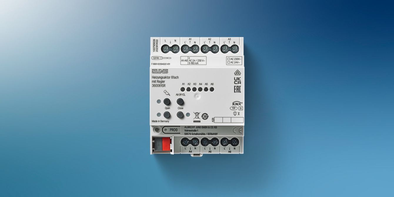 KNX Heizungsaktor 6-fach bei Elektrotechnik Härning GmbH & Co. KG in Weiherhammer